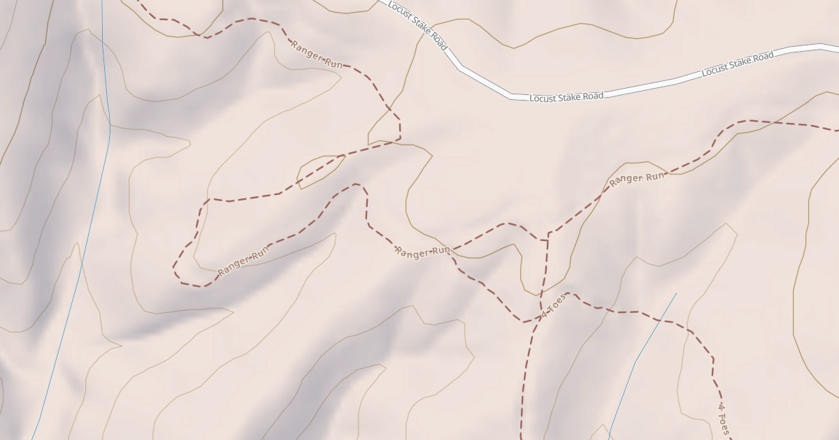 Map preview of Ranger Run