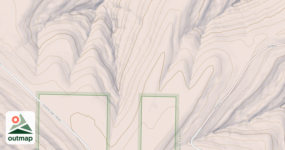 Map of USFS National Forest System Roads {20172724-62D5-4ED8-8BA0-435BC1727AF9}