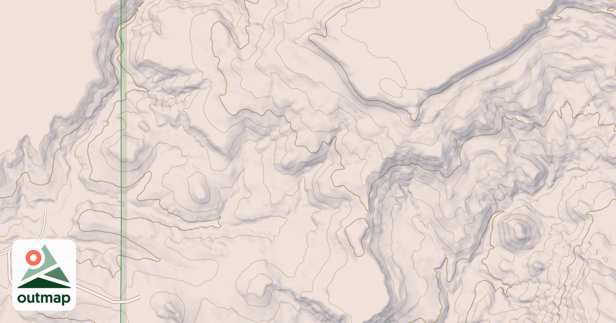 Map of Ward Gulch
