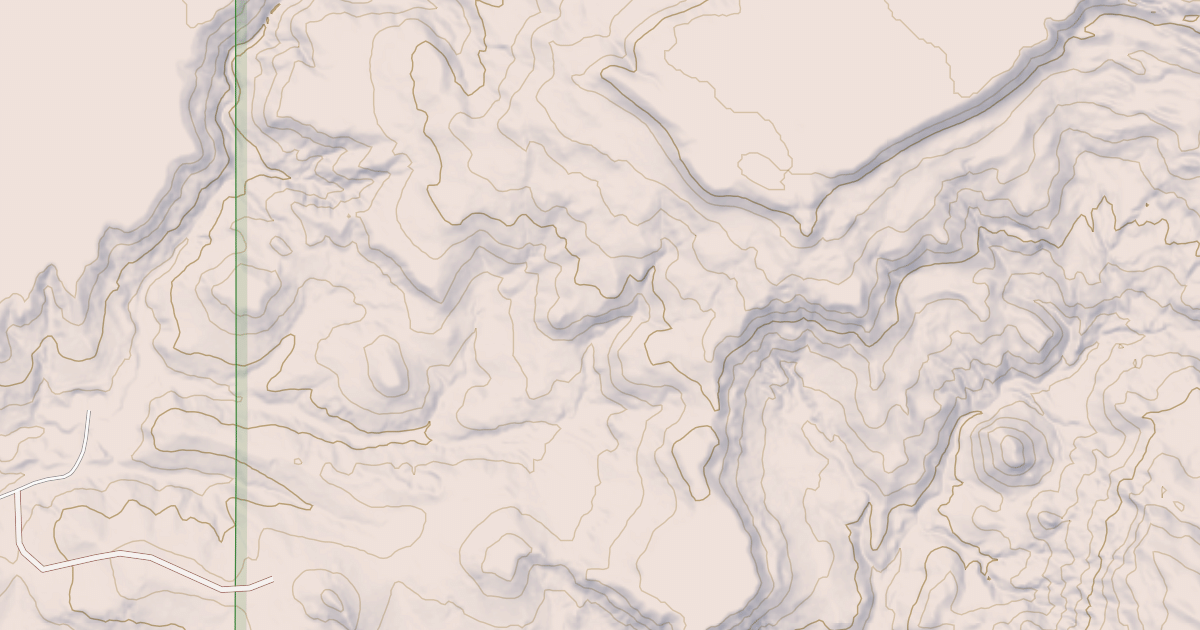 Map preview of Ward Gulch