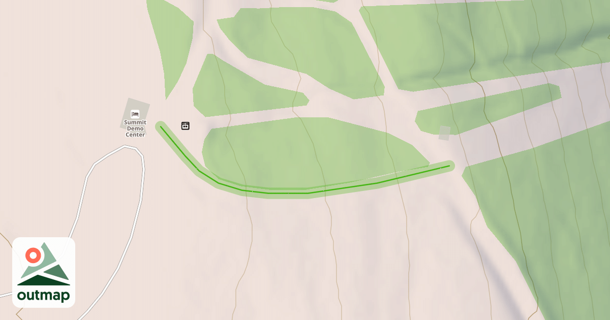Map of Halley's Run