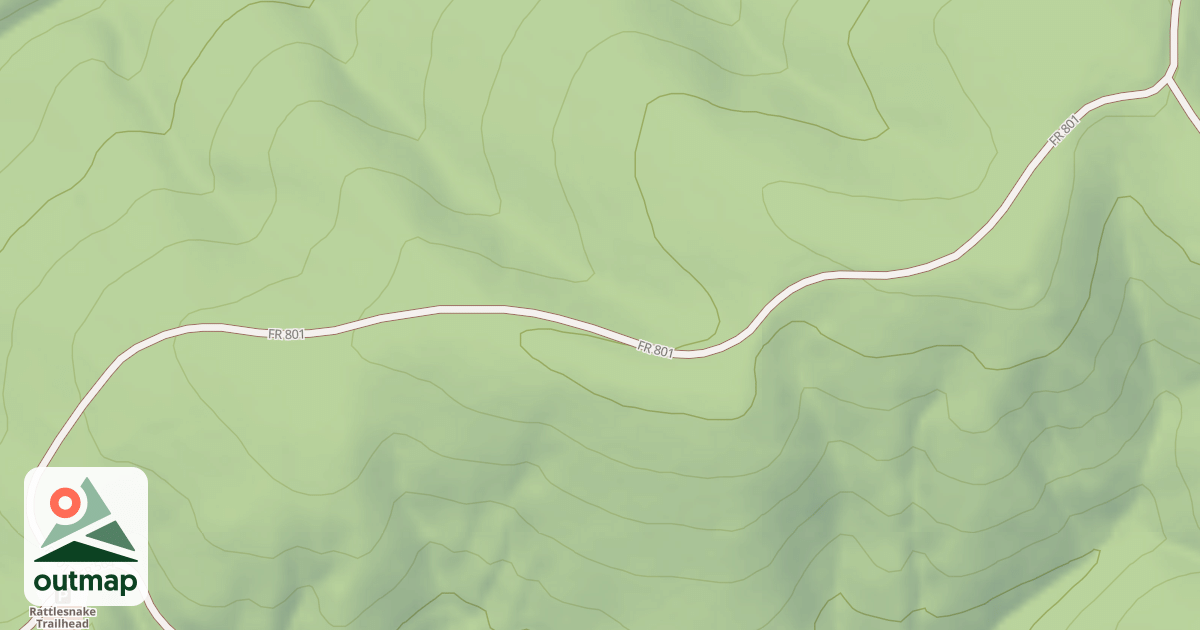 Map of Rattlesnake