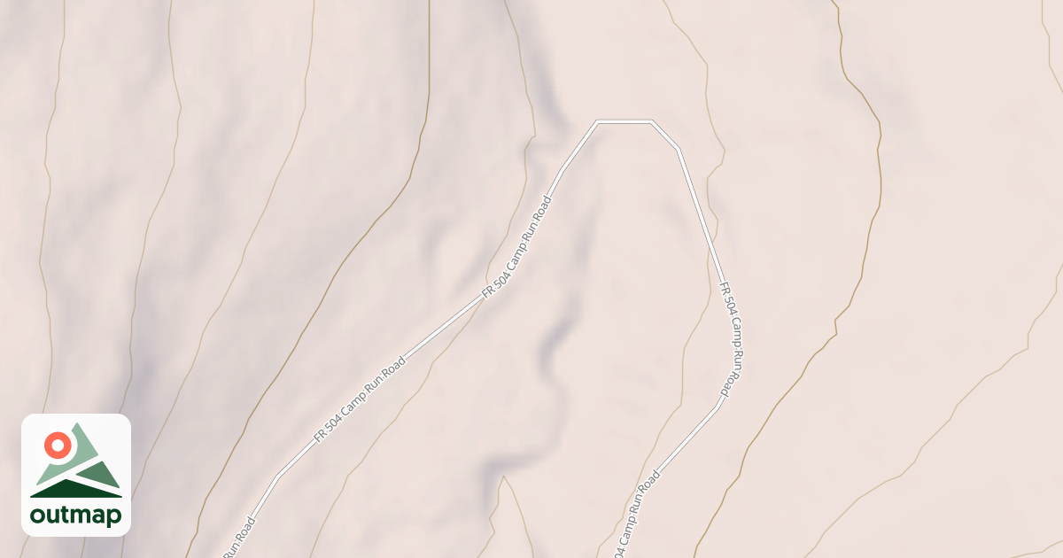 Map of CAMP RUN