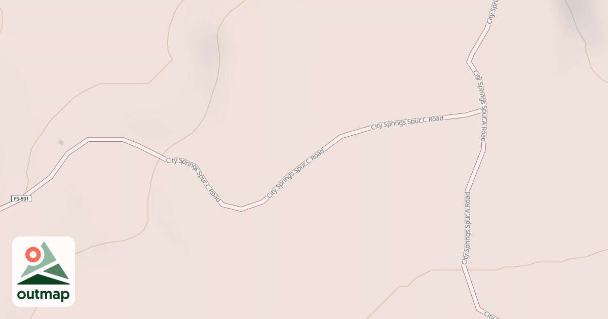 Map of CITY SPRINGS SPUR C