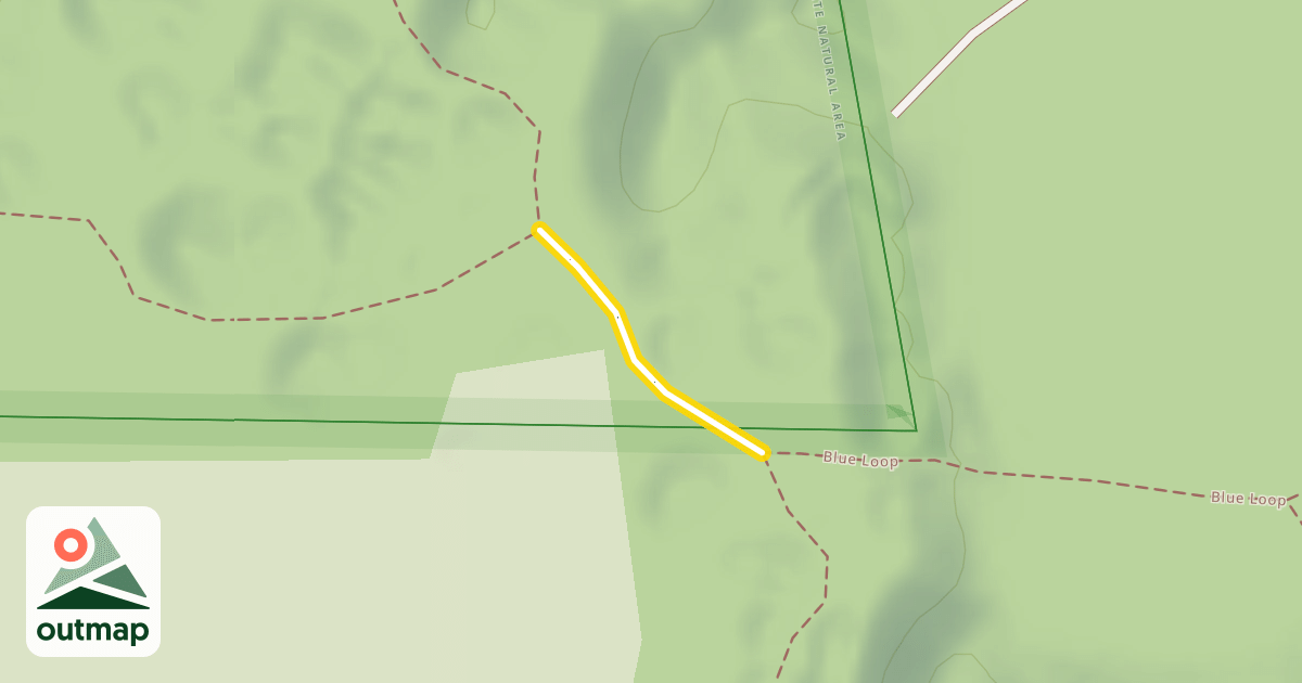 Map of Blue Loop
