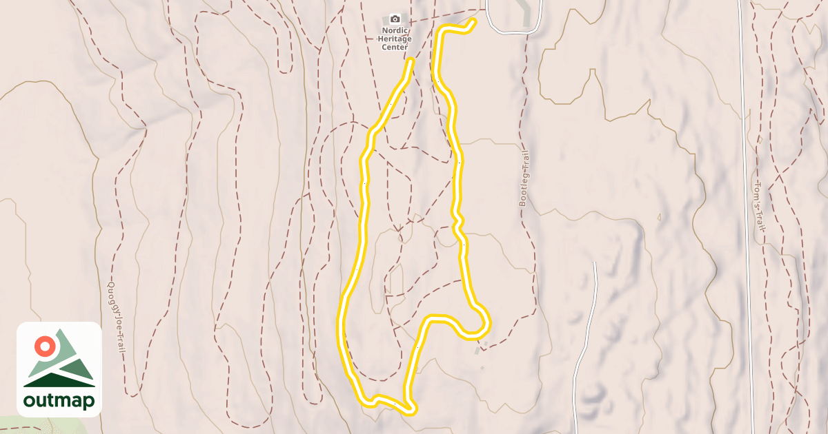 Map of Moose Trail