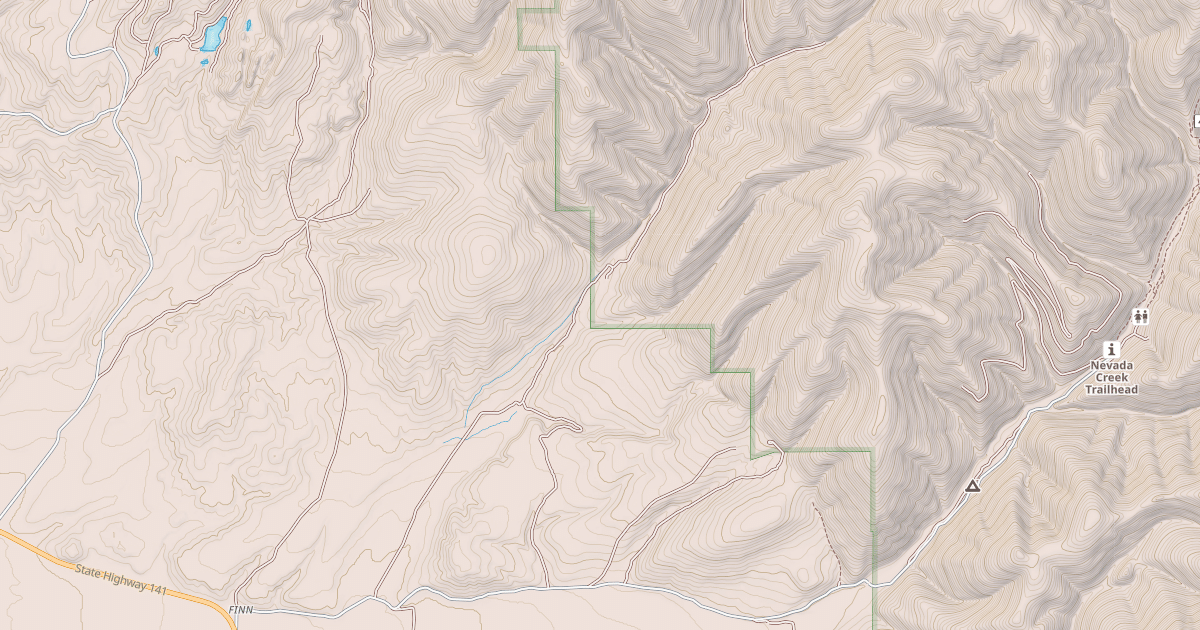 Map preview of WASHINGTON GULCH