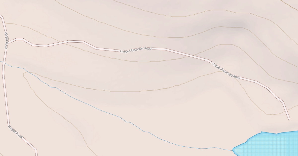Map preview of HARPER RESV ROAD
