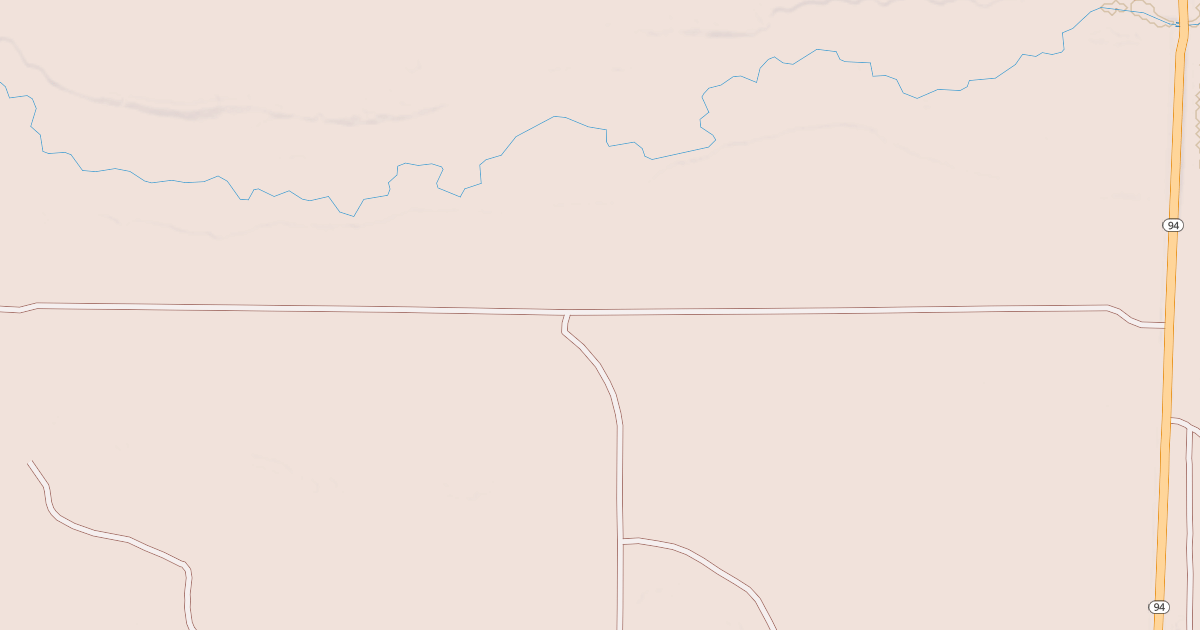 Map preview of S BR STUTTS CREEK