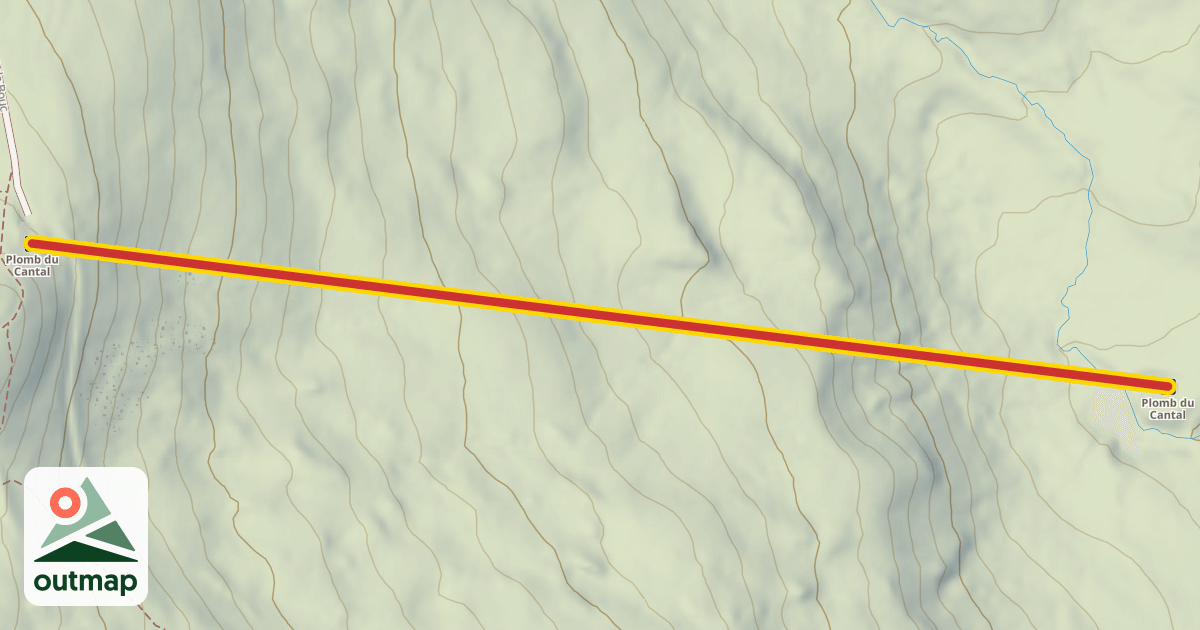 Map of Plomb du Cantal