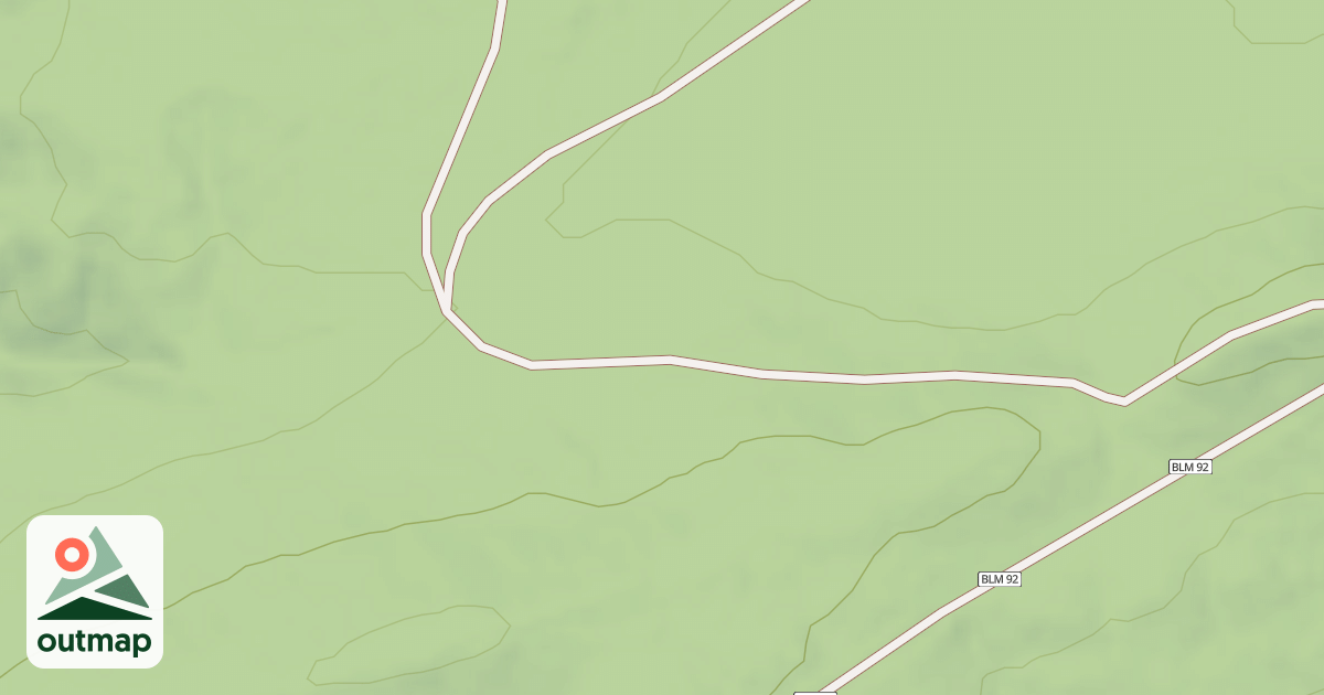 Map of BLM National GTLF Public Motorized Roads 28f8858f-aa0e-4bde-a81a-6f9c173efaa0