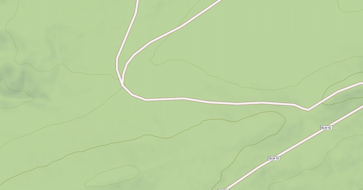 Map preview of BLM National GTLF Public Motorized Roads 28f8858f-aa0e-4bde-a81a-6f9c173efaa0