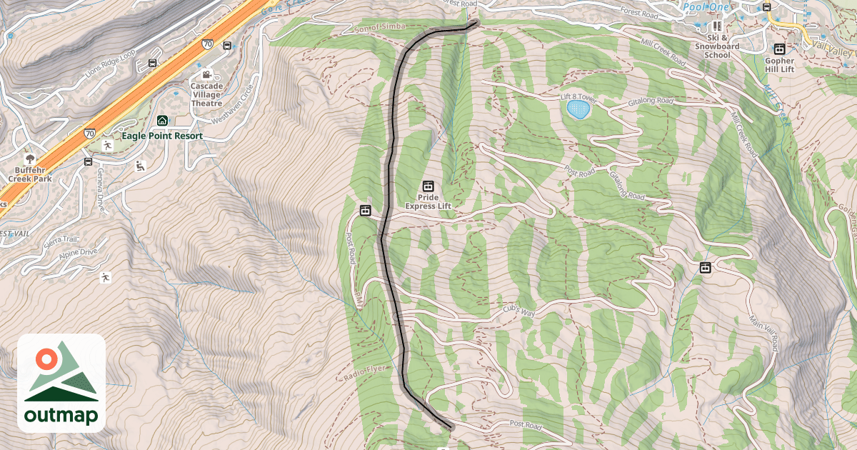 Map of Simba