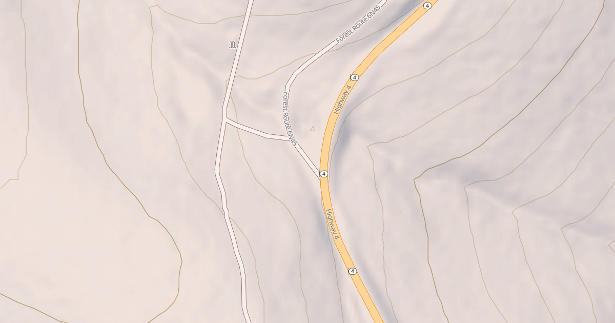 Map preview of USFS National Forest System Roads {81BF3B94-D808-41D6-BDBF-3C242AC470C9}