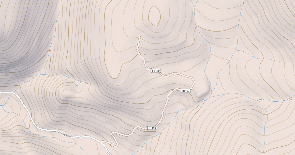 Map preview of GOLD BASIN