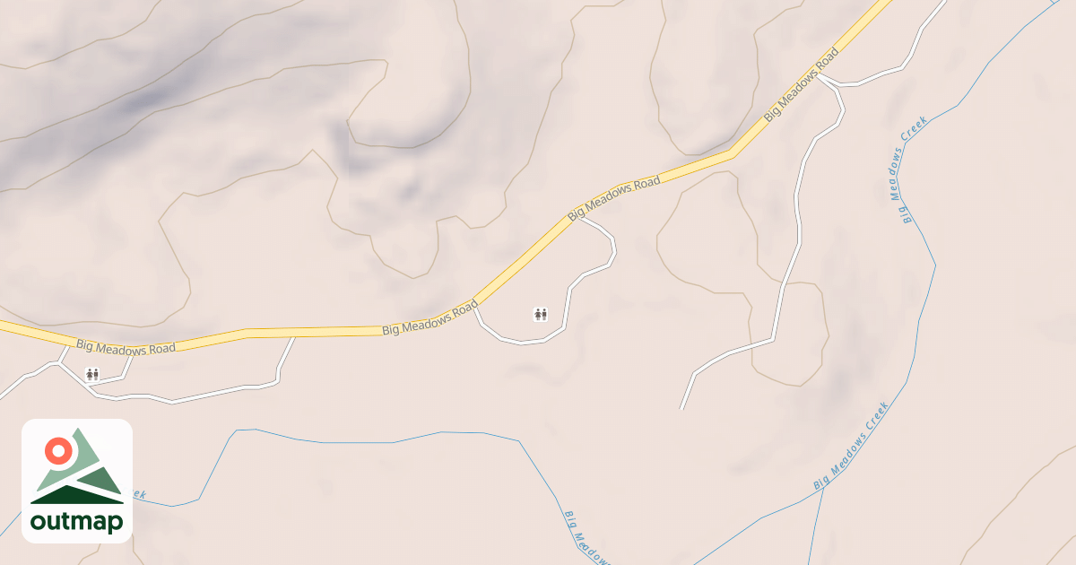 Map of BIG MEADOW CG