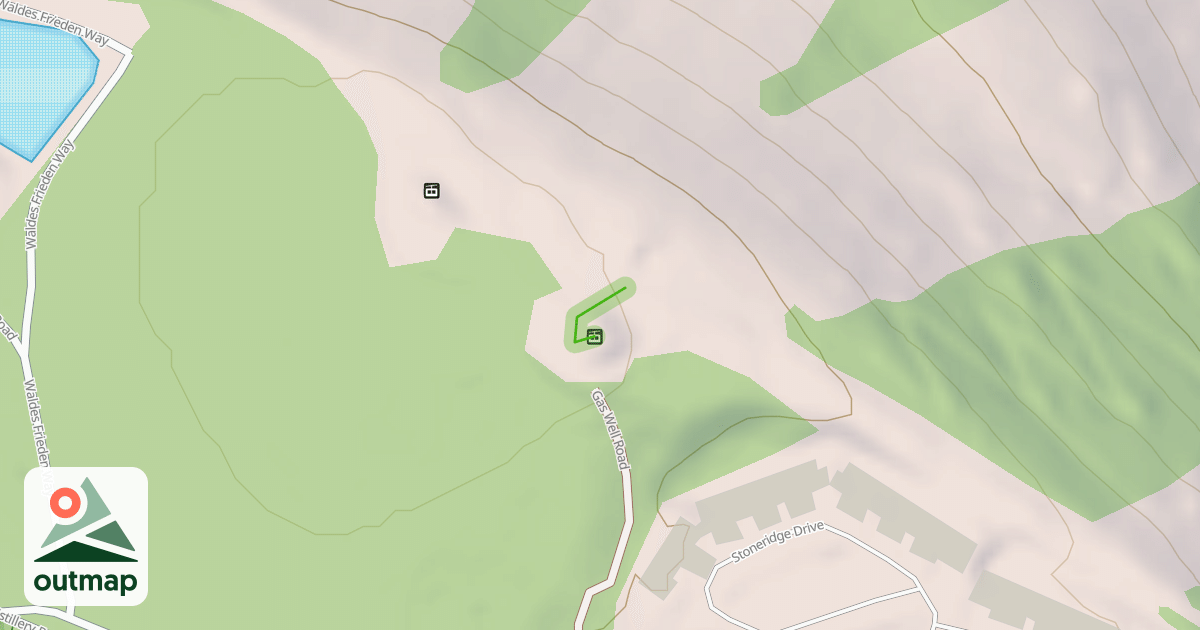 Map of Avalanche Slope