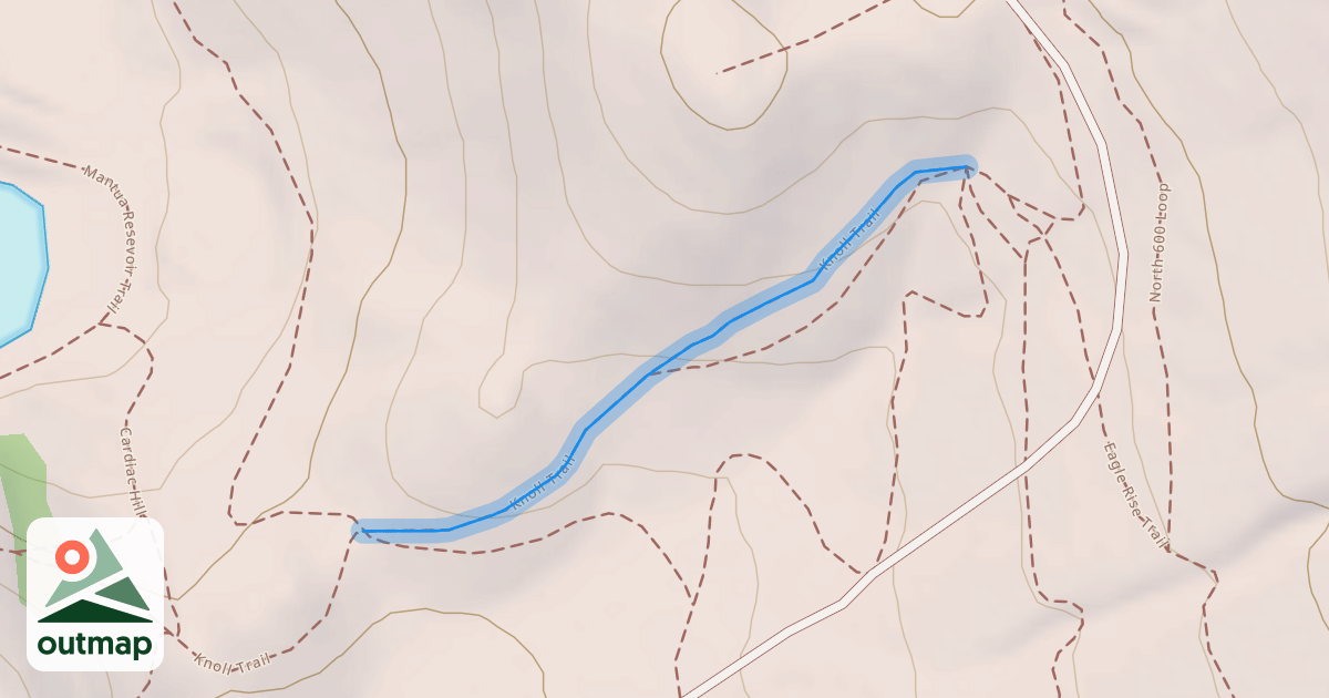 Map of Knoll Trail
