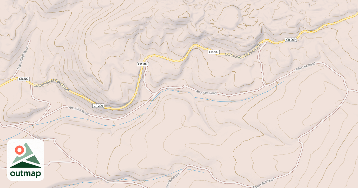 Map of ADM SITE
