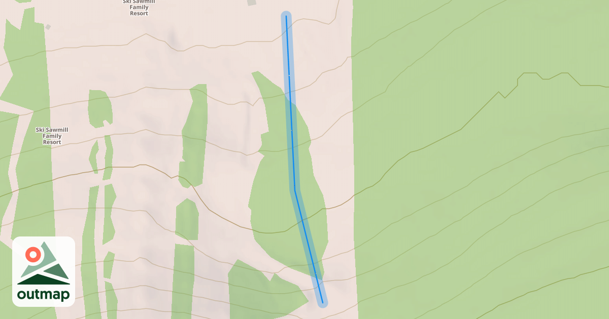 Map of Sawdust Trail