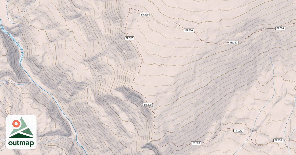 Map of TRAIL SPRING ATV