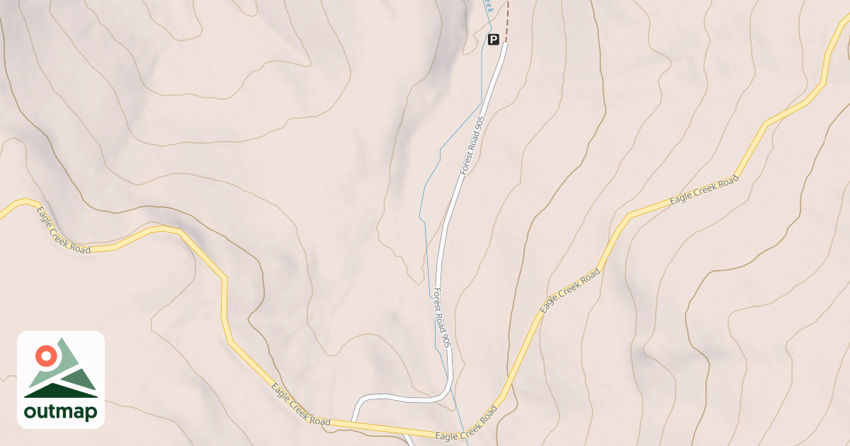 Map of USFS National Forest System Roads {6F5F9FDE-0180-4FD1-B917-43BCE8ACEE88}