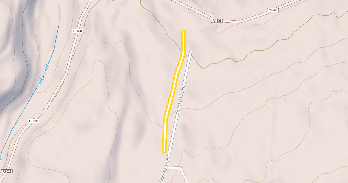 Map preview of Lollipop Loop