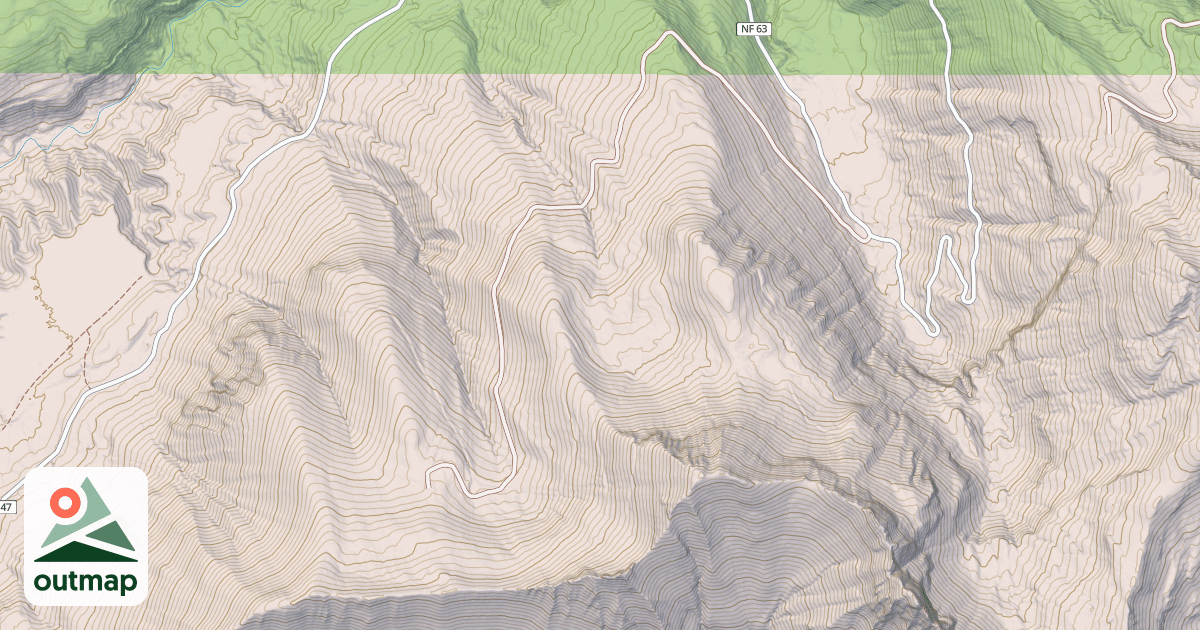Map of GRASSY MTN