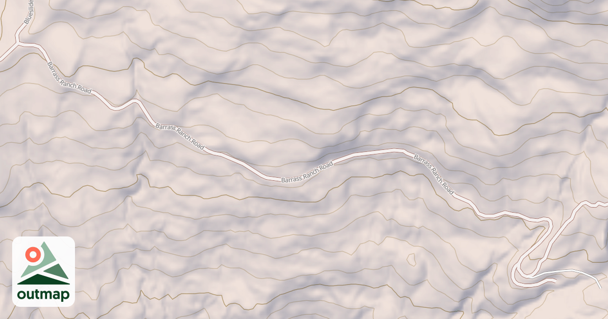Map of BARRASS RANCH