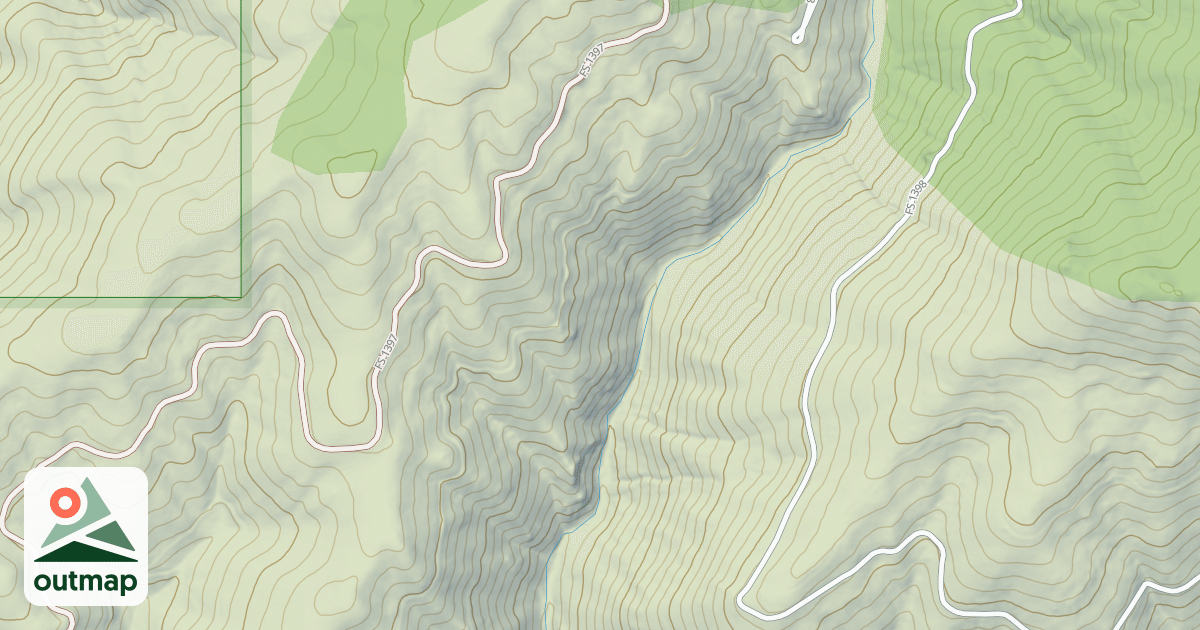 Map of (FDR) CAMERON CREEK