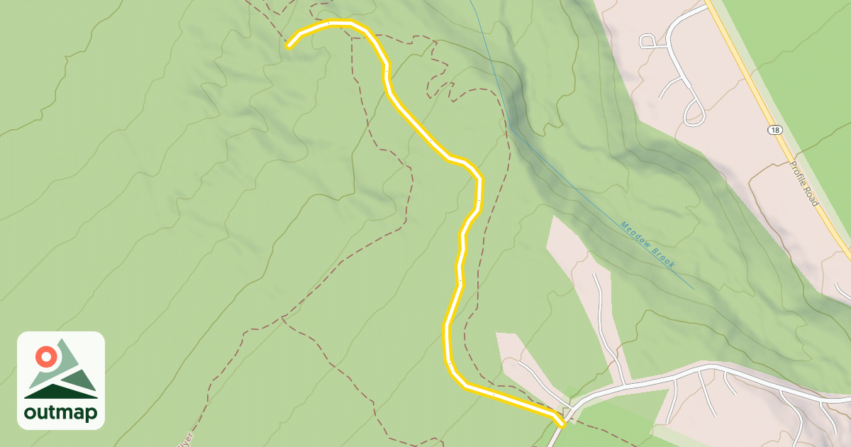 Map of Bear Run