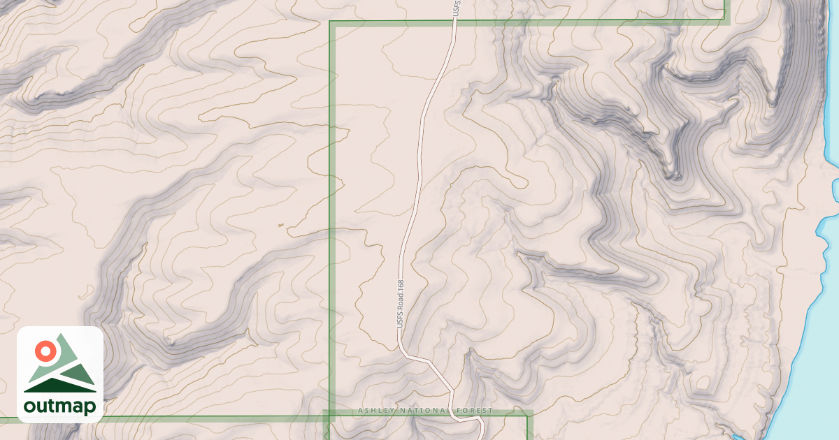 Map of LOST DOG LEG