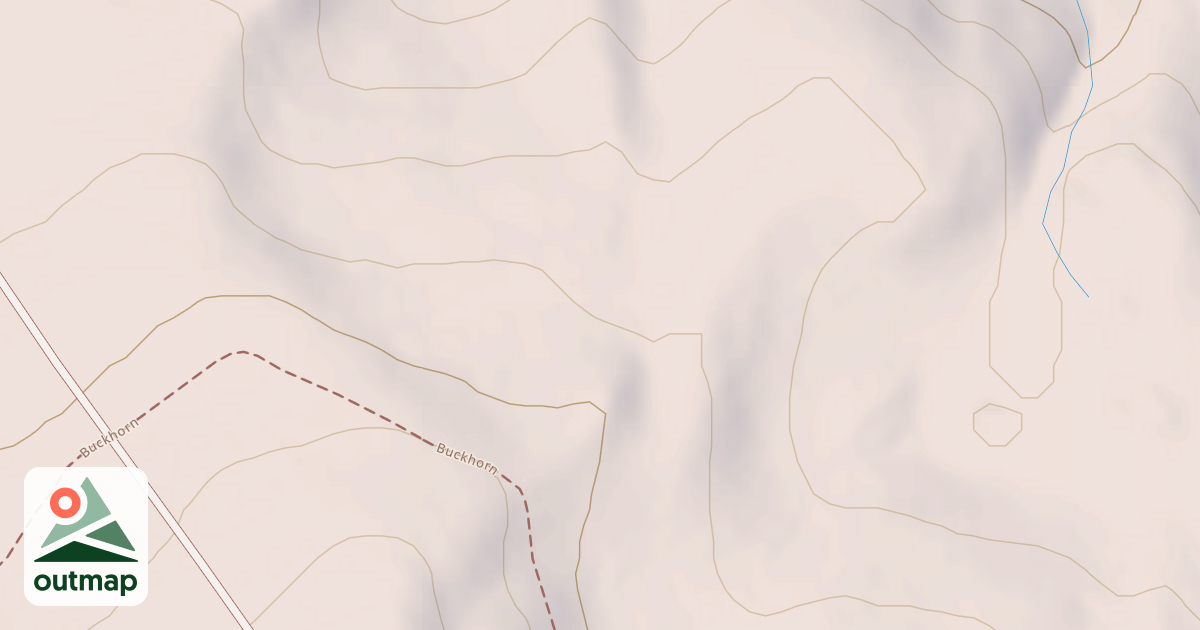 Map of Buckhorn
