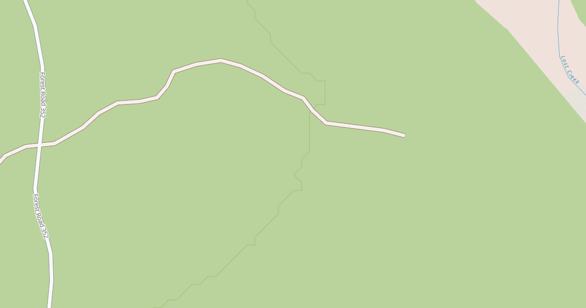 Map preview of USFS National Forest System Roads {B2489438-3378-4A94-82FC-92411030924A}