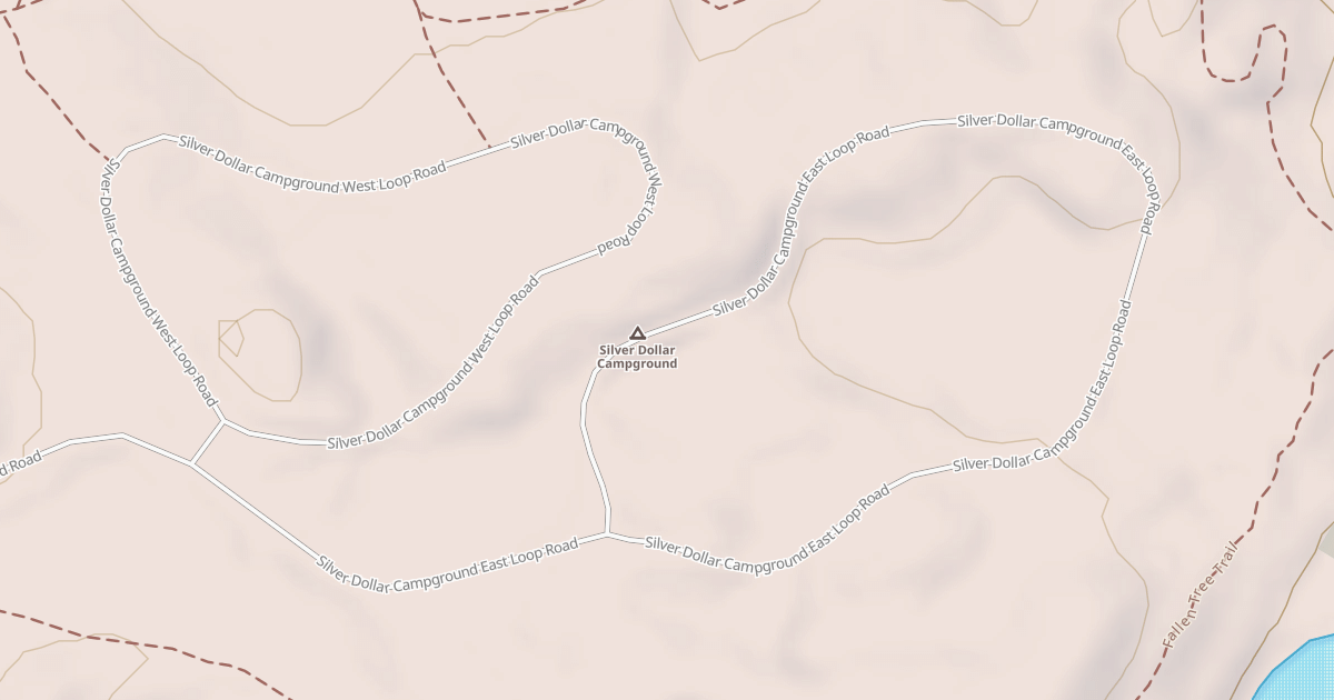 Map preview of SILVER DOLLAR CG EAST LOOP