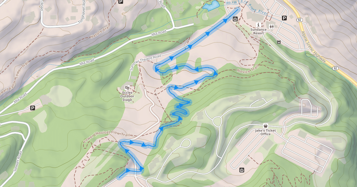 Map preview of Lower Lift Line