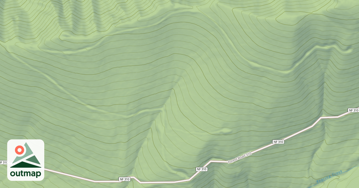 Map of USFS National Forest System Roads {8626E074-B477-427F-8B17-7B40DD8FF84A}