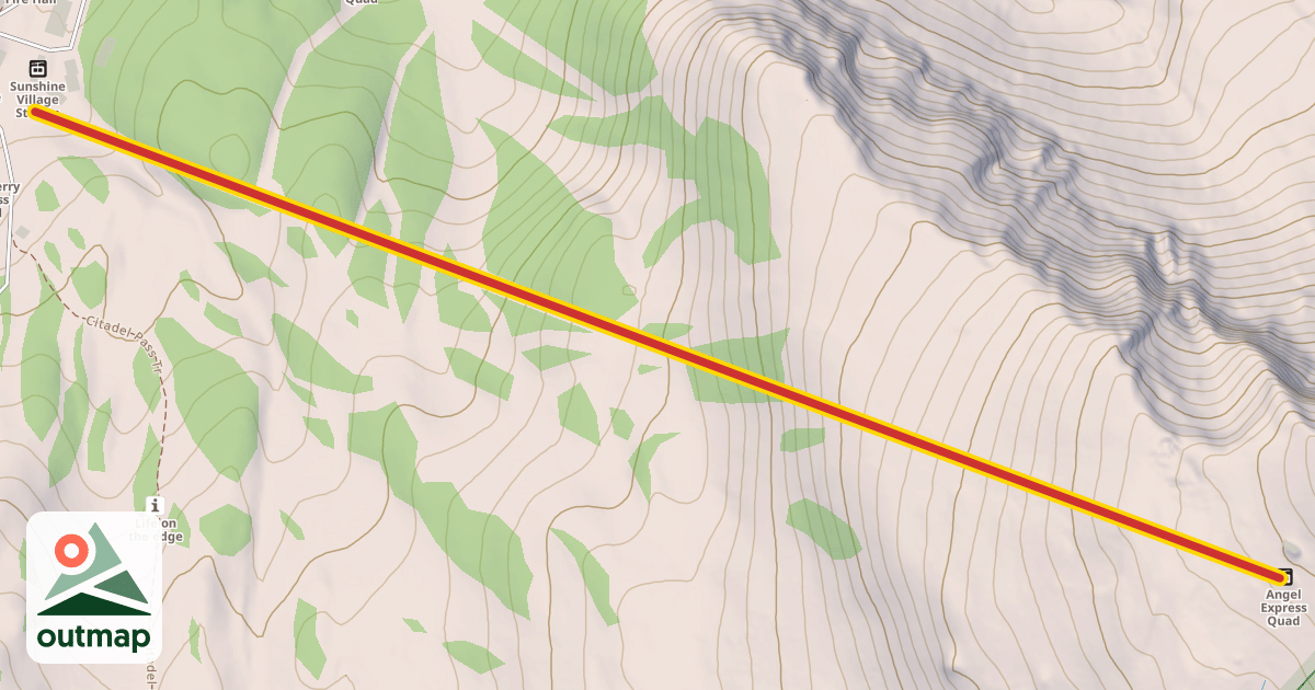 Map of Super Angel Express
