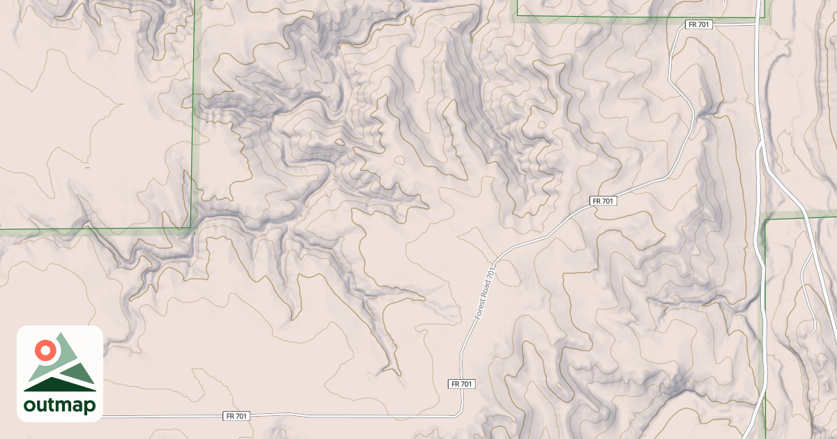 Map of SECOND BENCH