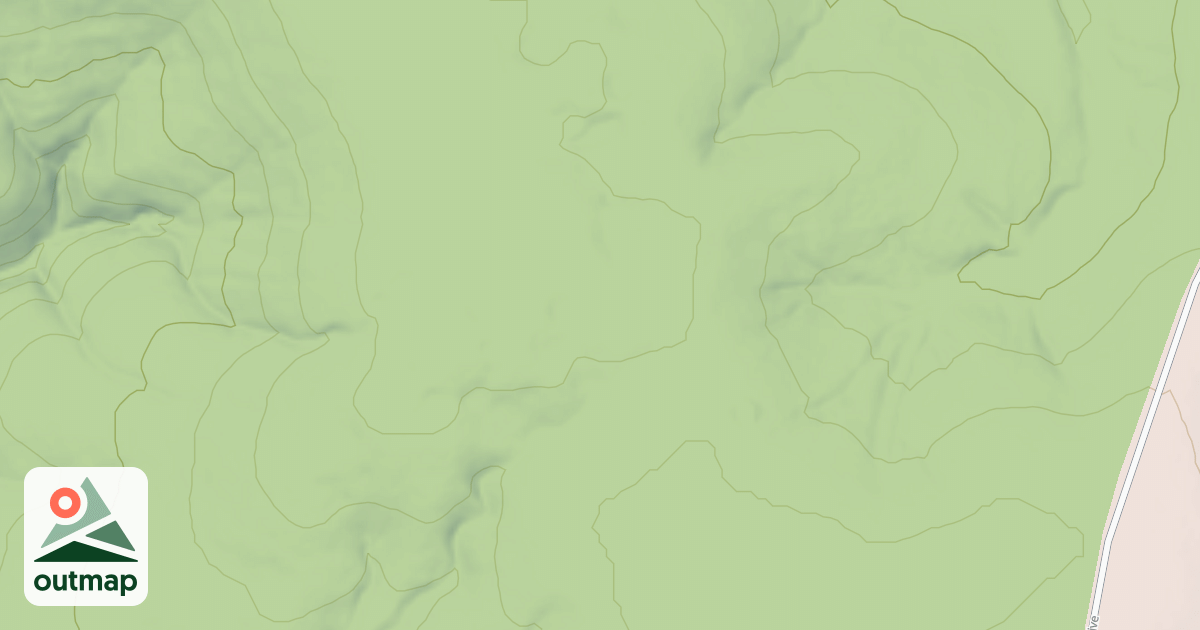 Map of PINE CREEK SPUR A
