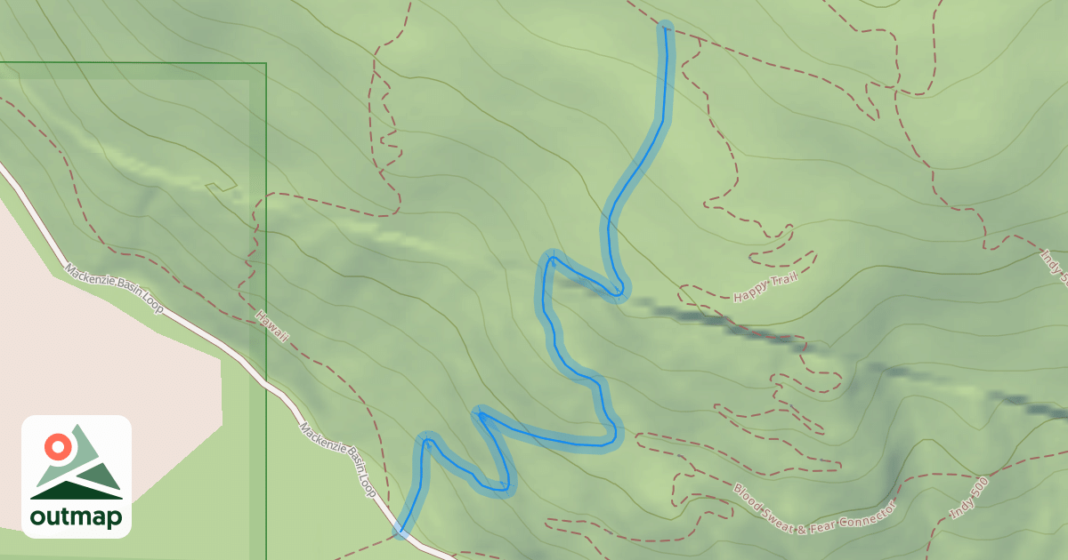 Map of Lower Mackenzie Cruise