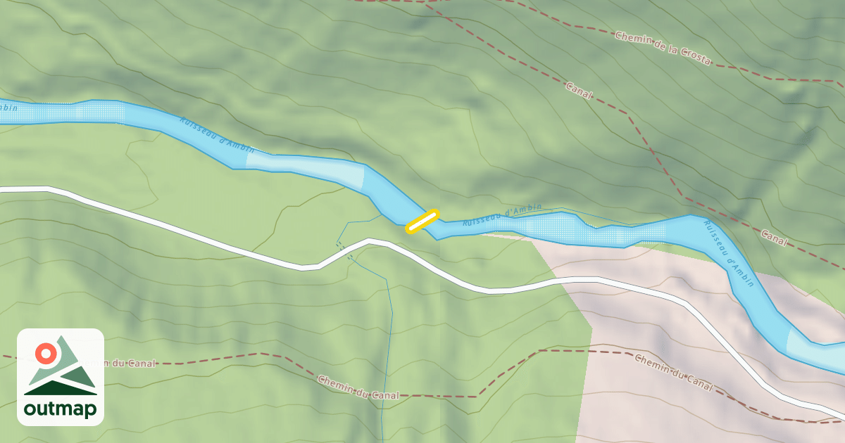 Map of Boucle du Planay