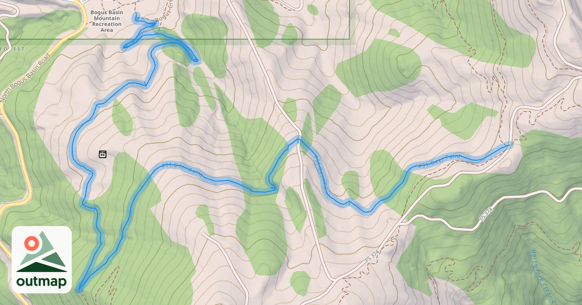 Map of #91 Deer Point