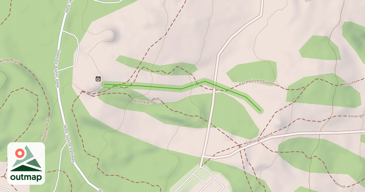 Map of Sour Dough Sam