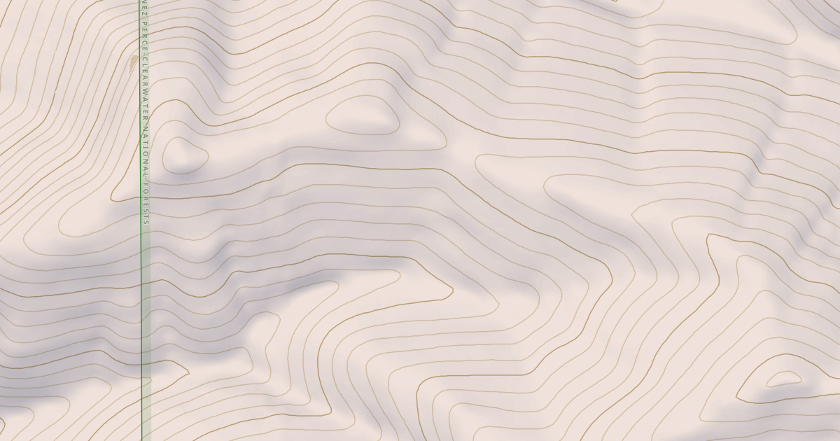 Map preview of HYAAK CREEK A