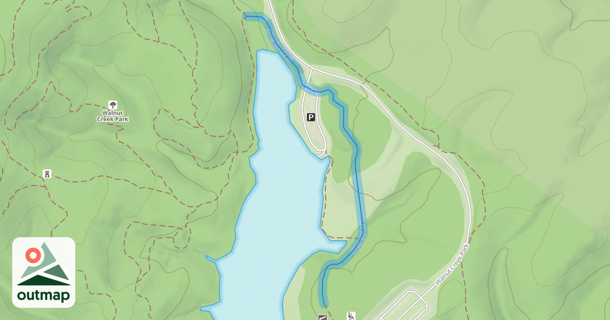 Map of Jungle Trail