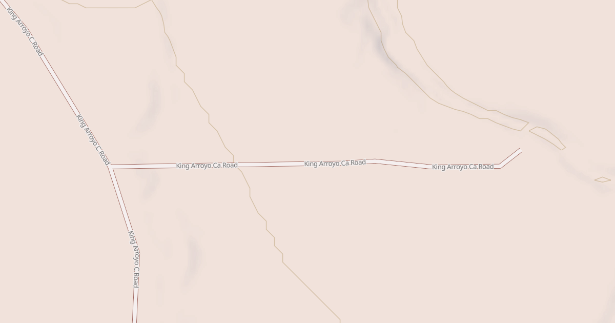Map preview of KING ARROYO CA