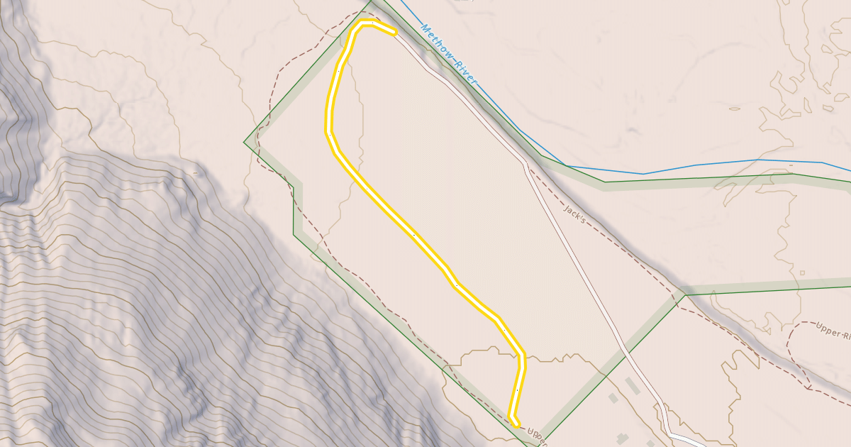 Map preview of Upper Jack's