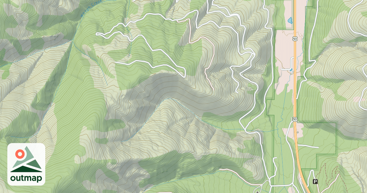 Map of (FDR) WAUGH GULCH