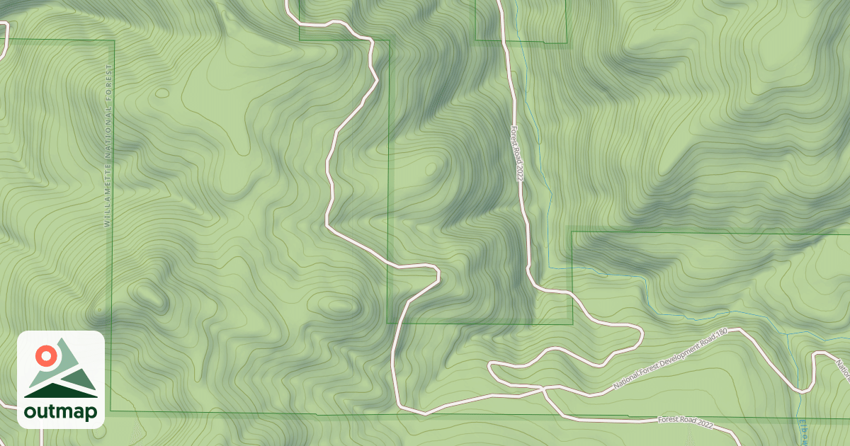 Map of OWL RIDGE RD